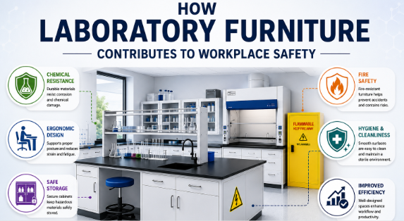 How Laboratory Furniture Contributes to Workplace Safety