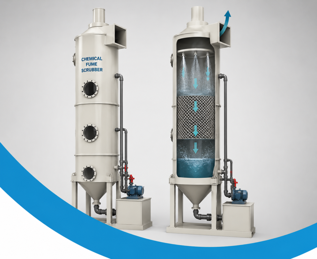 Chemical Fume Scrubbers b